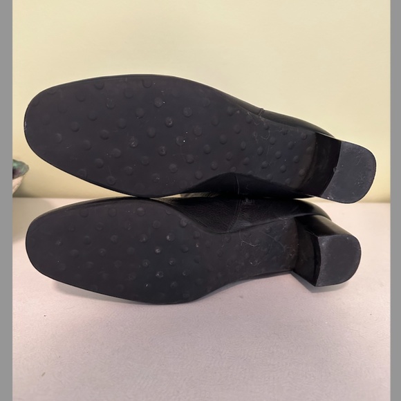 Talbots Heeled Boots | Black | Leather | Size 10 - Picture 7 of 7